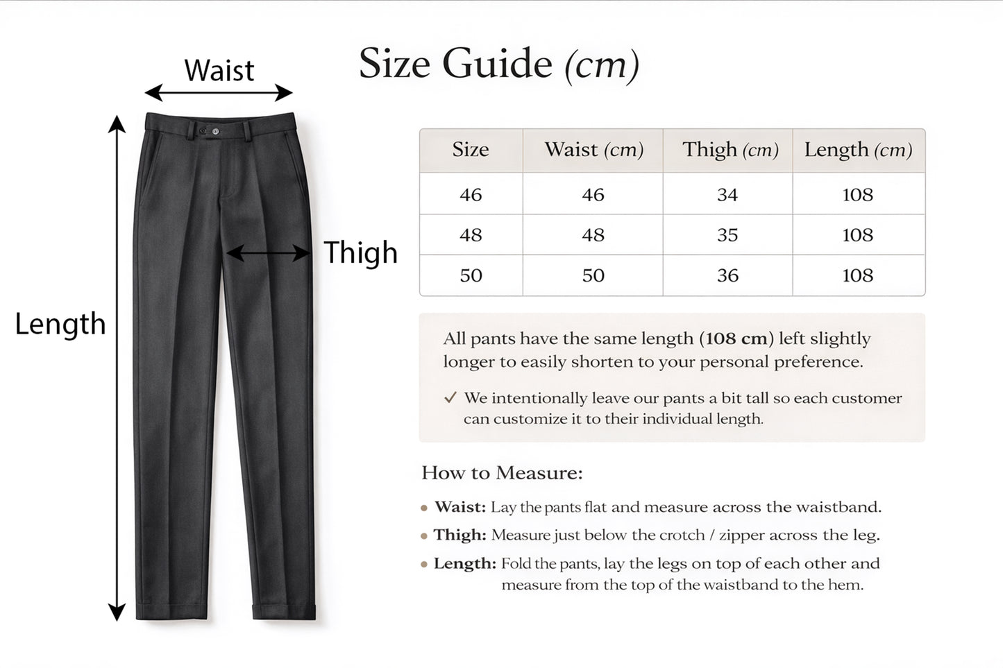 Deep Navy Double Pleated Pants